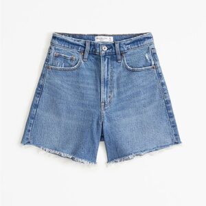 Abercrombie Curve Love High Rise Dad Short